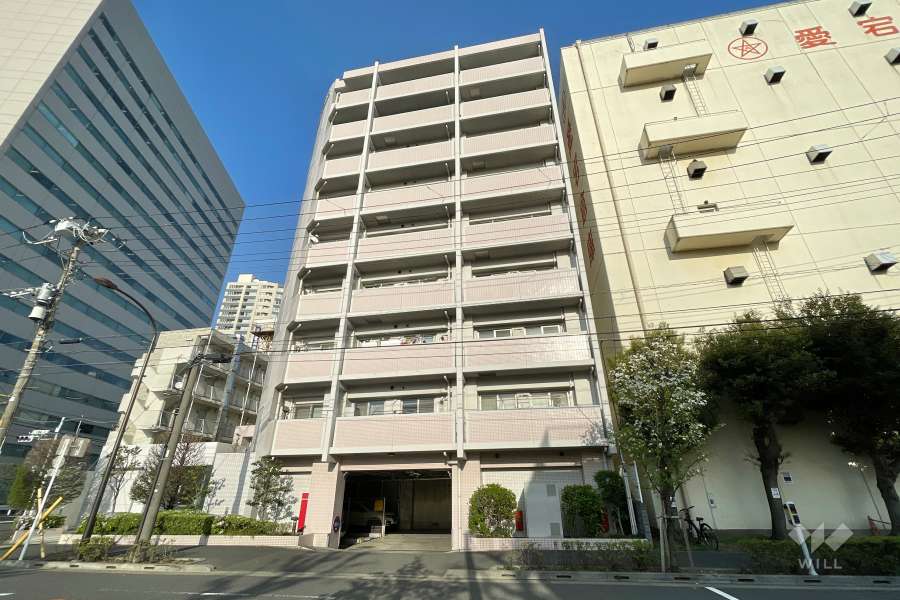 グローリオ品川シーサイドの外観（西側から）