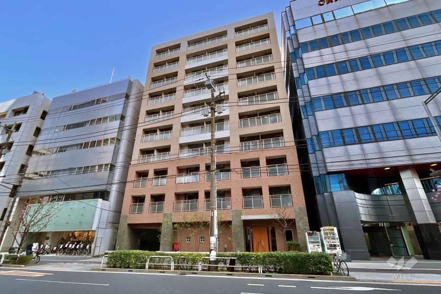 東急ドエルグラフィオ大森の外観（西側から）