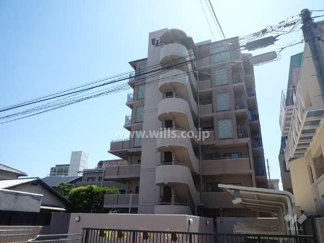 武庫之荘アーバンライフの外観（北側から）