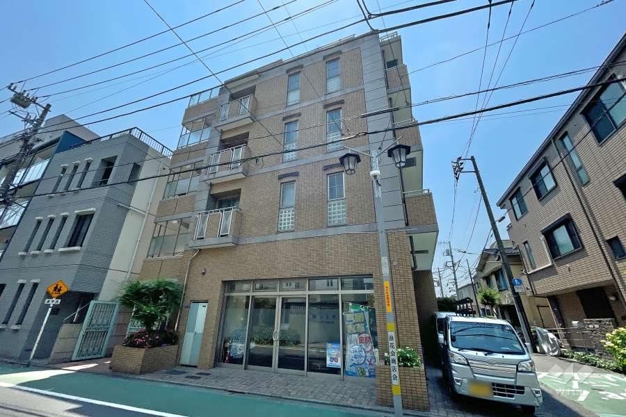 ヴェルコート荏原中延弐番館の外観（北西側から）