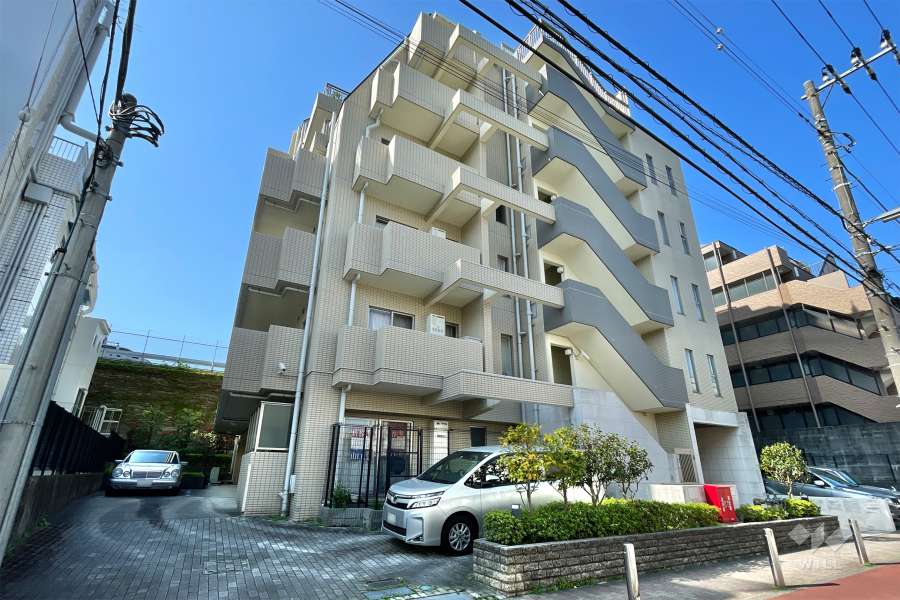 「ミオカステーロ大井ゼームス坂」の外観（東側から）