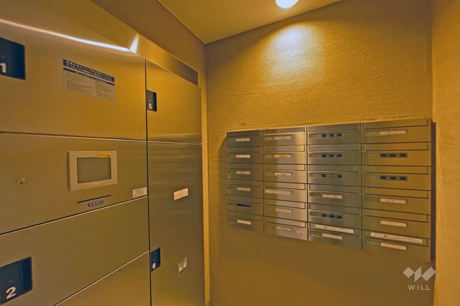 集合ポストと宅配ボックス