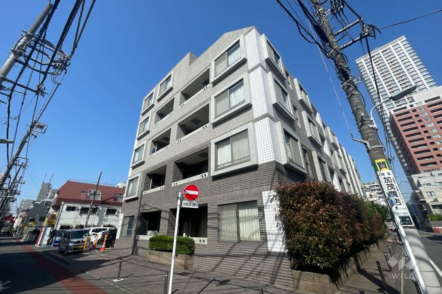 カーサフェリス武蔵小山2の外観（南東側から）