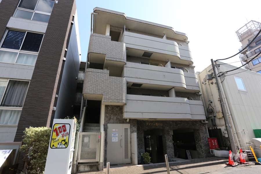 アイディ西小山の外観（北西側から）