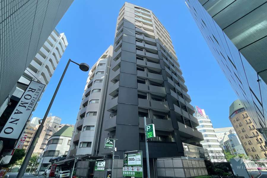 パレステュディオ五反田ステーションフロントの外観（東側から）