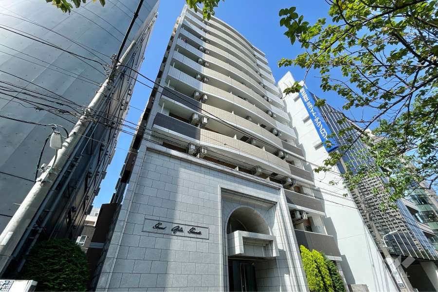 グランドガーラ五反田の外観（北東側から）