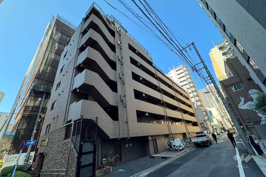 トーシンフェニックス五反田の外観（北東側から）