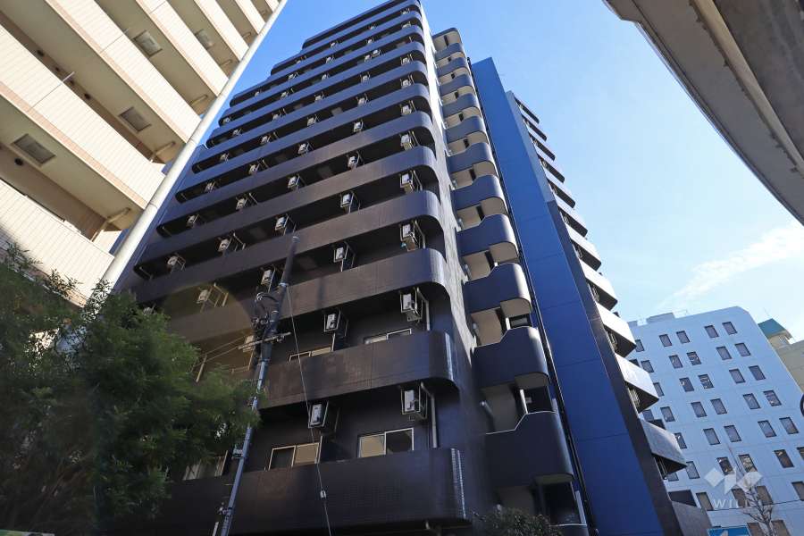 マンションの外観（北西側から）