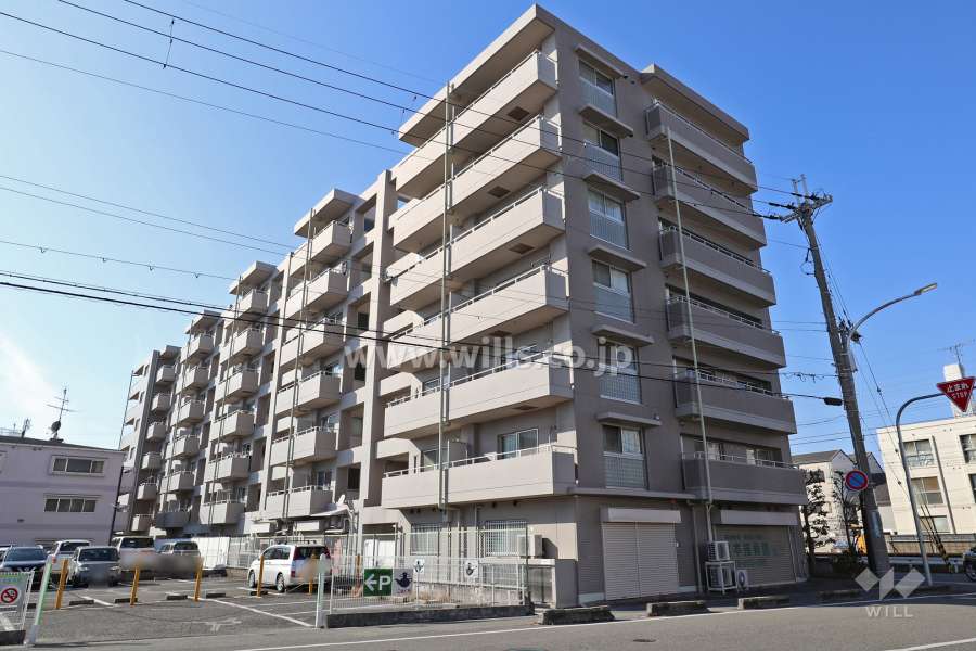 フォルザ武庫之荘の外観（北東側から）
