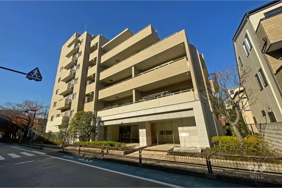 ウェルフェアステージ大井二葉の外観（南東側から）