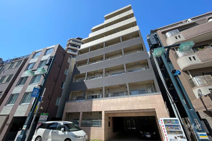 ステージファースト戸越銀座の外観（南東側から）