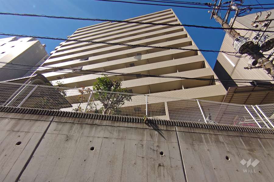 スカイコートヴィーダ五反田ウエストの外観（北東側から）