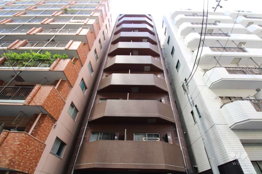 ブライズ西五反田の外観（北西側から）