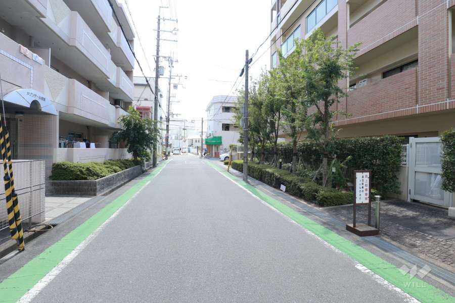 パレ武庫之荘富松の杜の外観（南東側から）