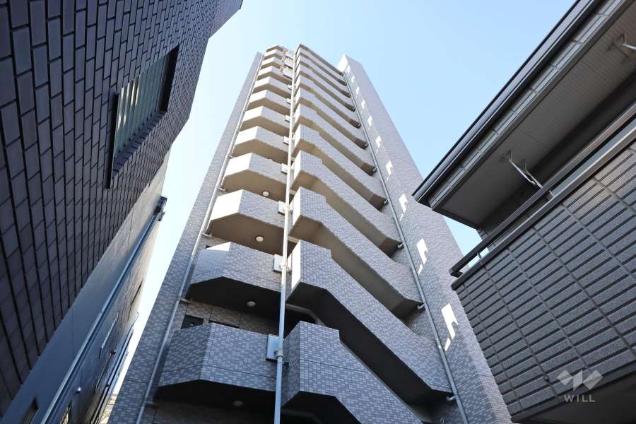 ブライズ荏原中延の外観（南東側から）