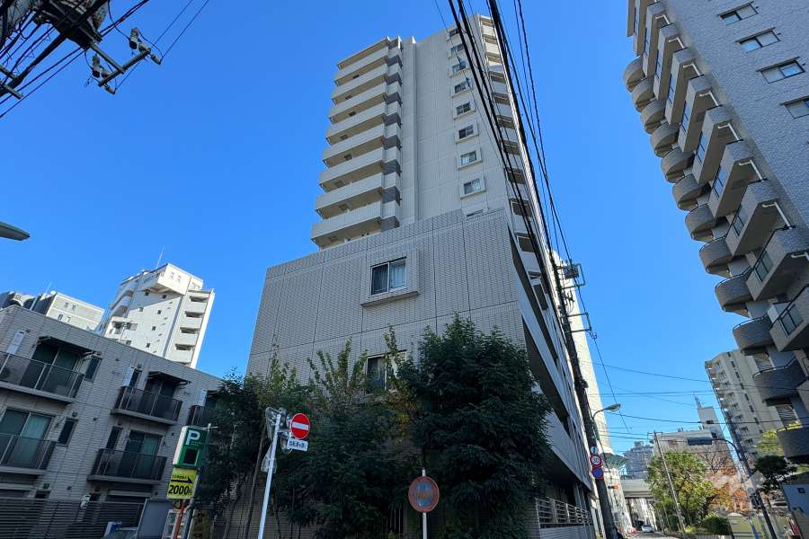 ブライズ品川南ルリオンの外観（南西側から）