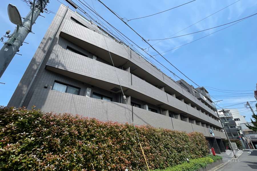 ルーブル東馬込の外観（南側から）