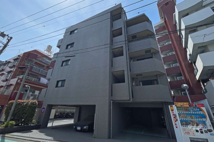 ルーブル東馬込の外観（北側から）