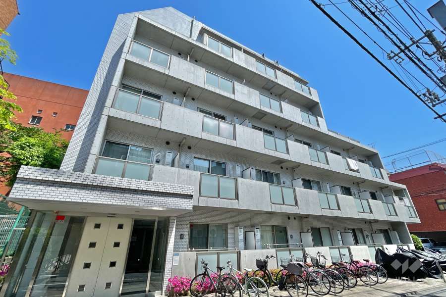 アークフラッツ品川の外観（南西側から）