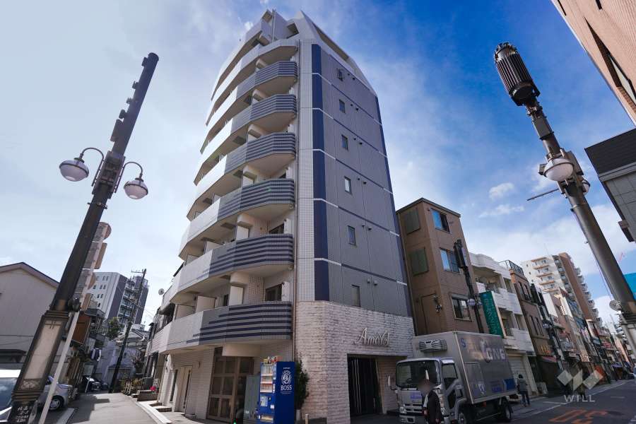 アマヴェル品川の外観（南東側から）