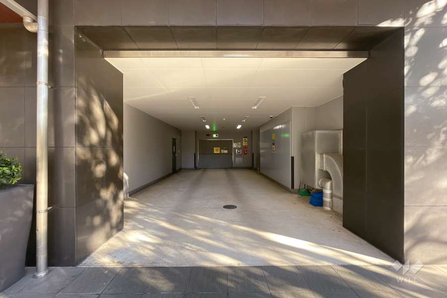 駐車場の出入り口