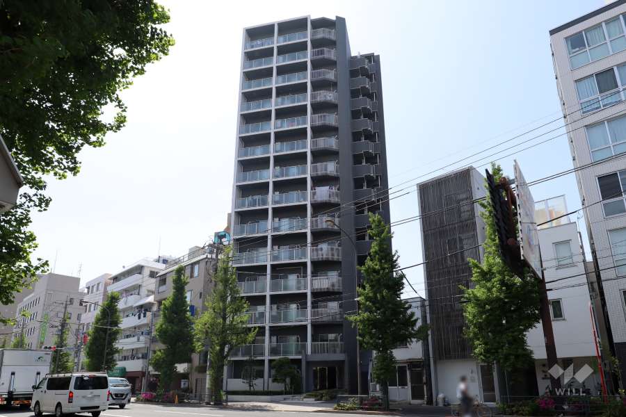 シティインデックス武蔵小山の外観(北東側から)