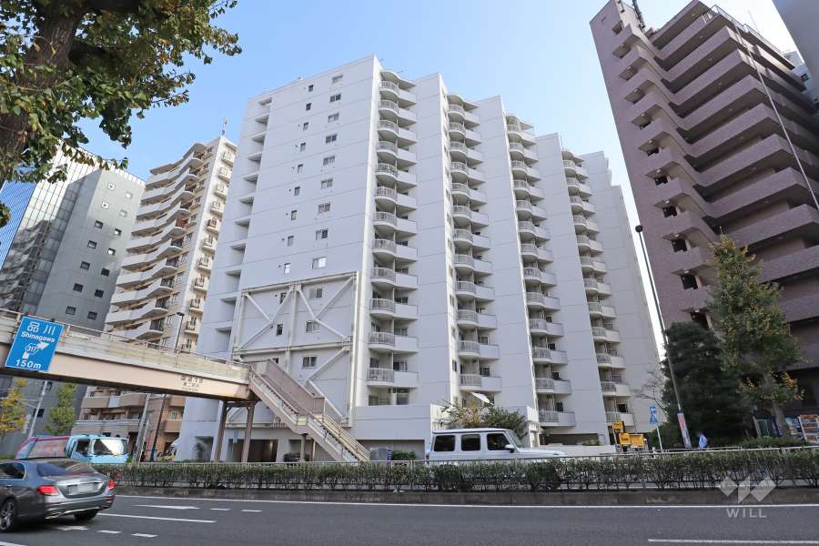 イトーピア五反田マンションの外観(西側から)