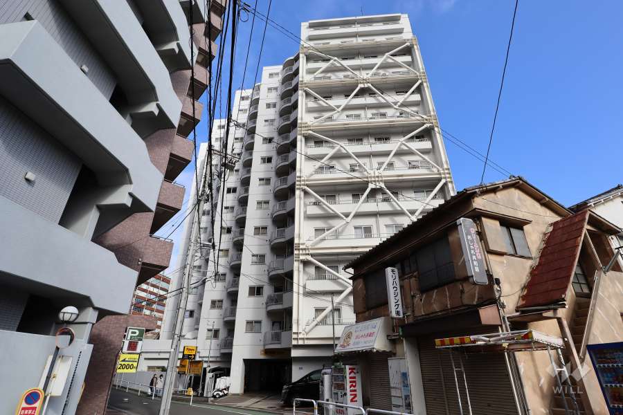 イトーピア五反田マンションの外観(南側から)