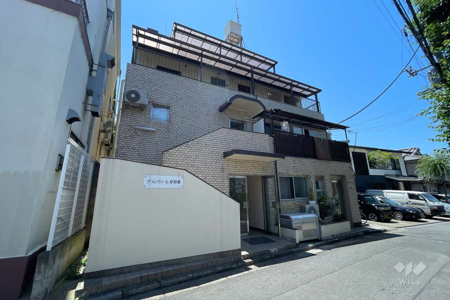 グランヴァーレ荏原東の外観（北東側から）