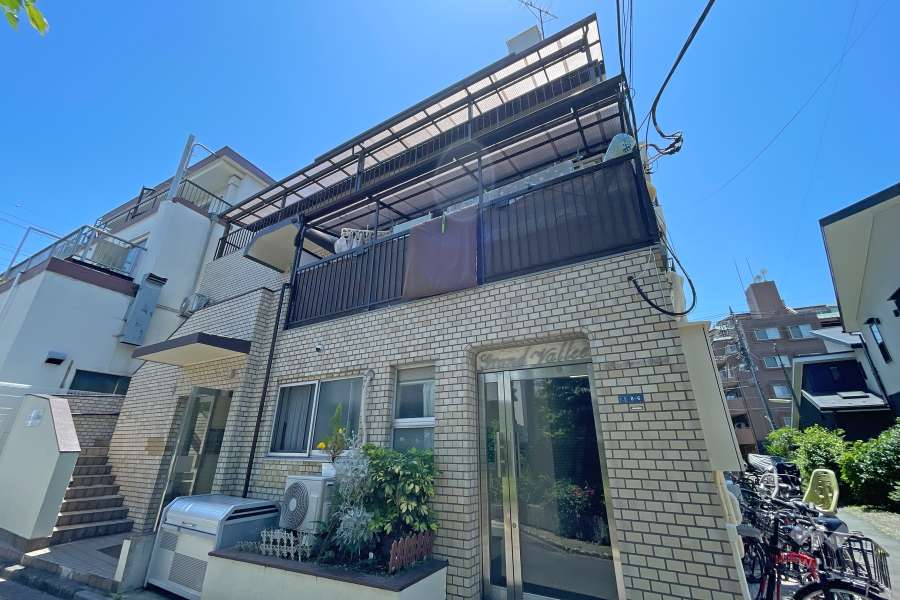 グランヴァーレ荏原東の外観（北西側から）