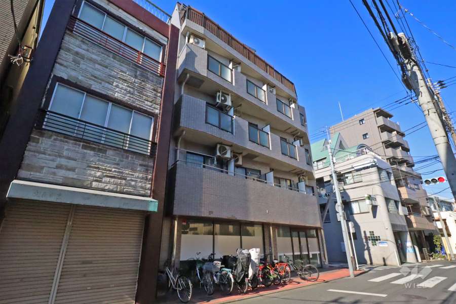 グリーンクロス西中延の外観（南東側から）