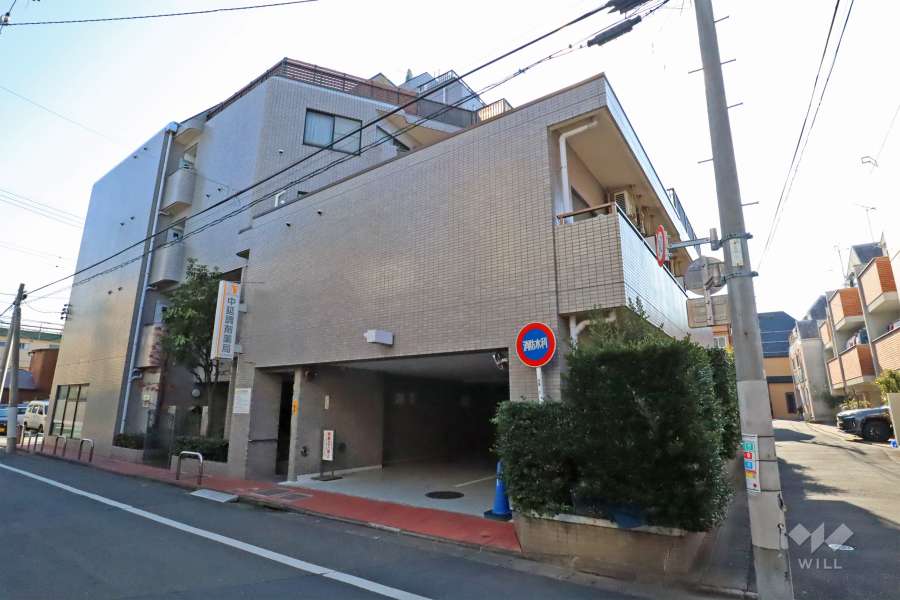 グリーンクロス西中延の外観（北西側から）