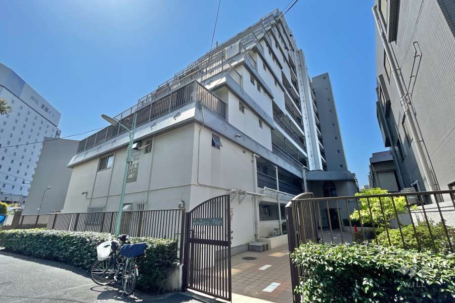 シャンボール南品川の外観（北側から）