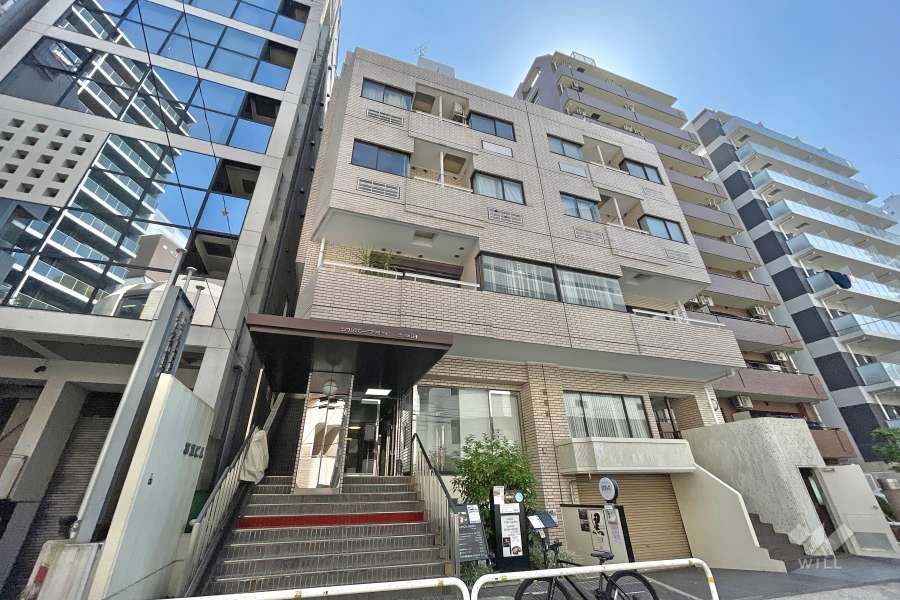 シルバープラザ五反田の外観（北西側から）