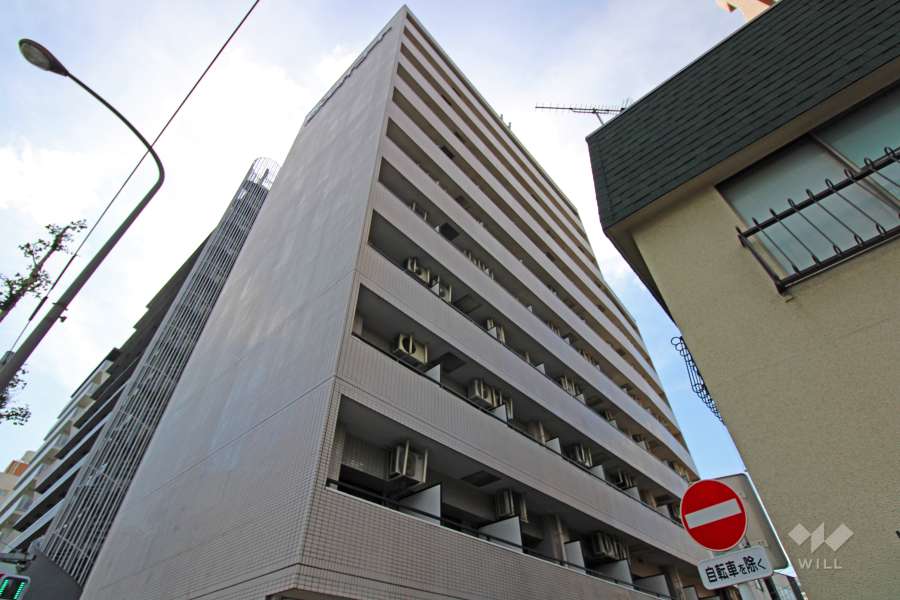 スカイコート戸越銀座の外観（北西側から）