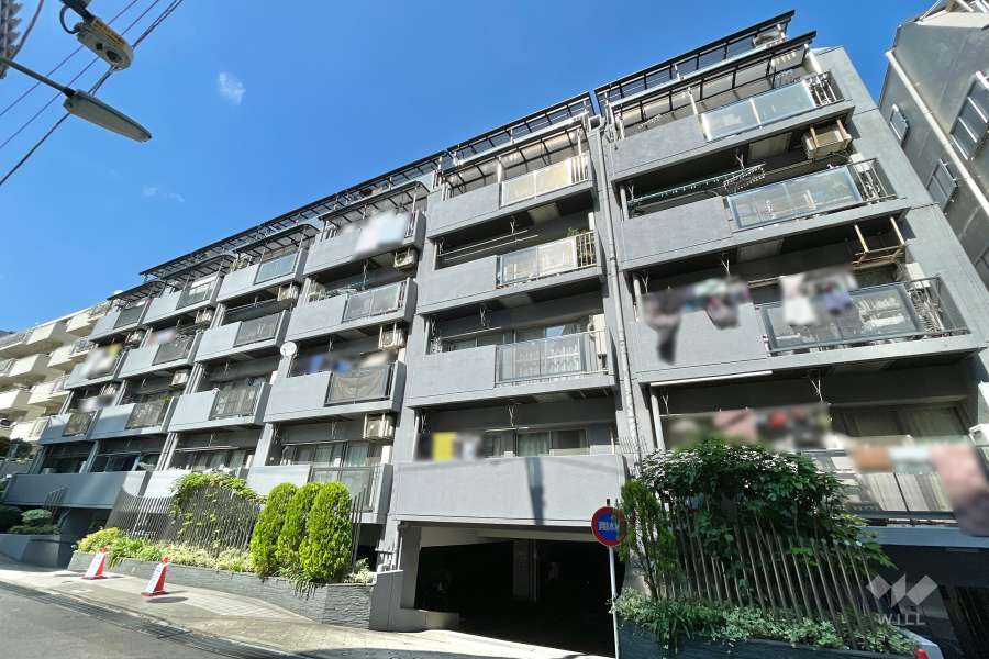 セザール御殿山の外観（南西側から）