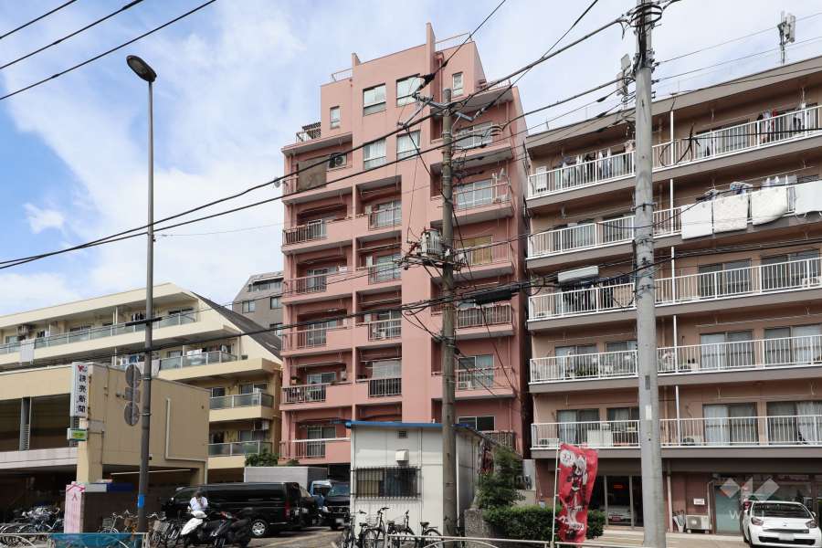 トーワマンションの外観(北東側から)