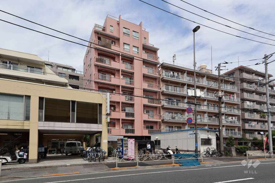 トーワマンションの外観(南側から)