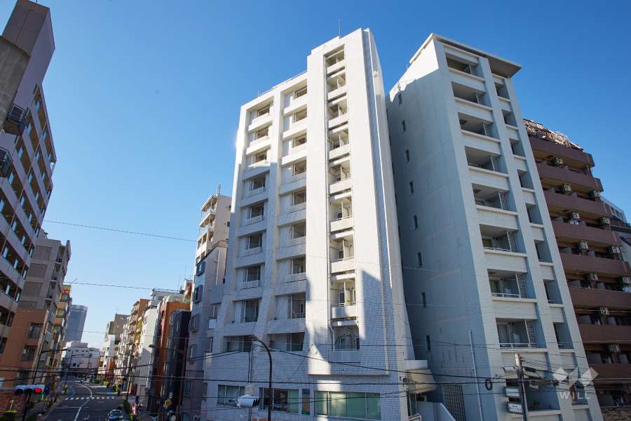トップルーム品川第２の外観（南東側から）