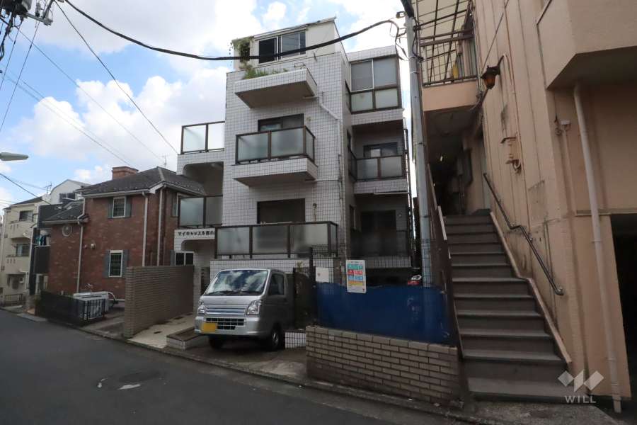 マイキャッスル西小山第2の外観(西側から)