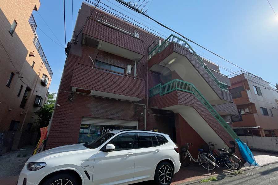 メゾンド中延の外観（北東側から）　