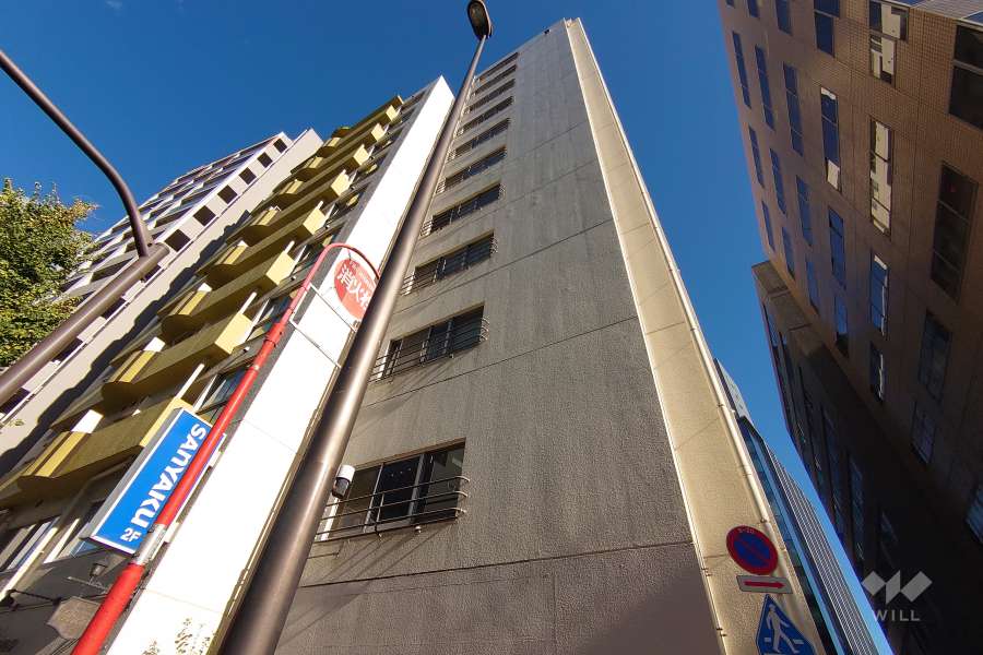 五反田グリーンハイツの外観（南西側から）