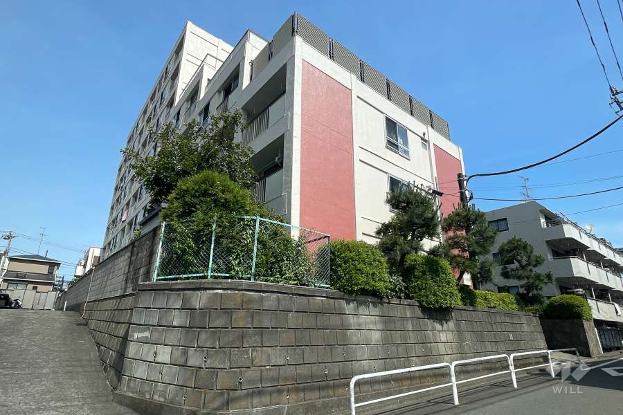 西大井コーポラスの外観（南東側から）