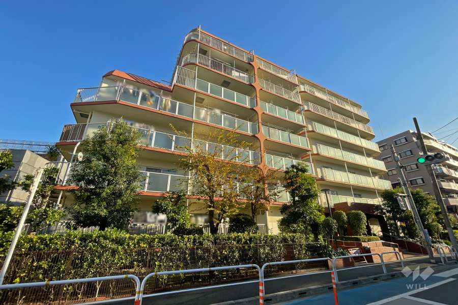 南大井アーバンハイツの外観（北西側から）