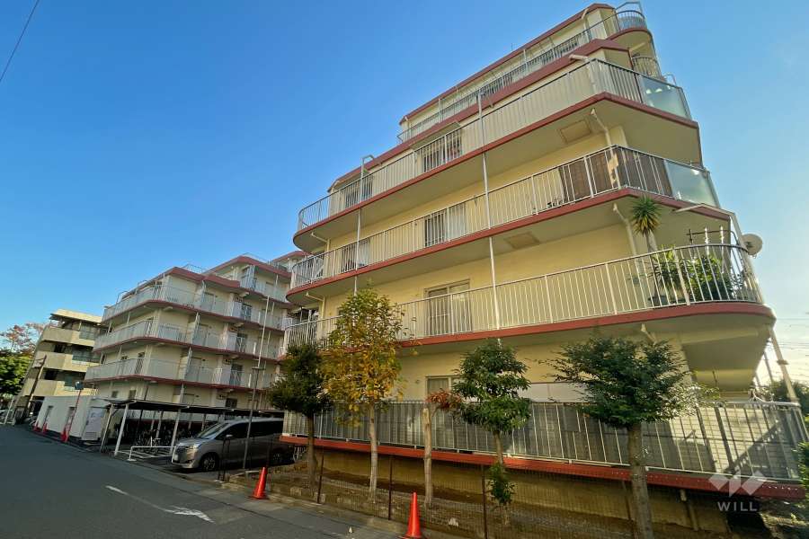 南大井アーバンハイツの外観（北側から）