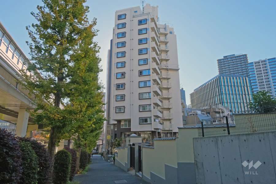 目黒ハイホームの外観（北側から）