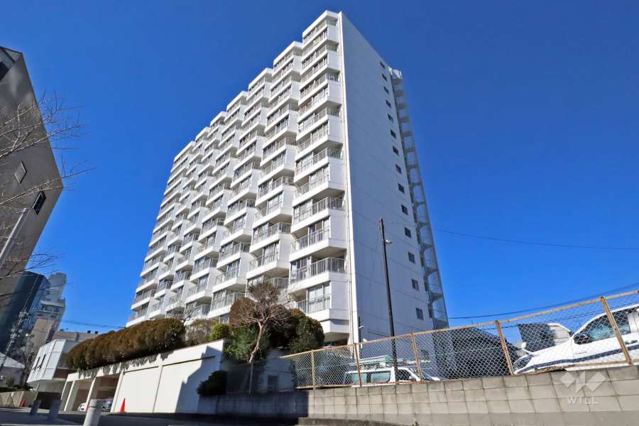 目黒プラザの外観(東側から)