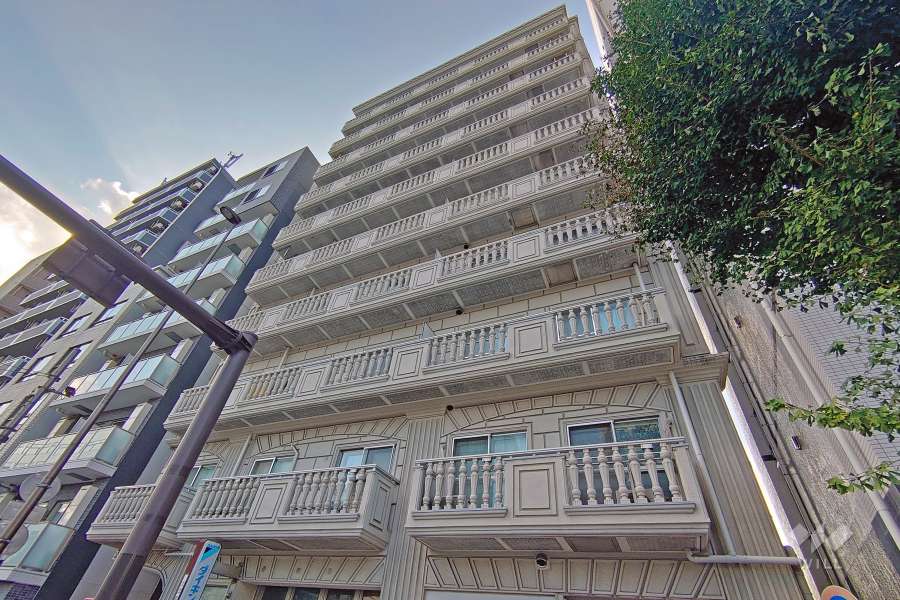 キクエイパレス戸越の外観（南西側から）