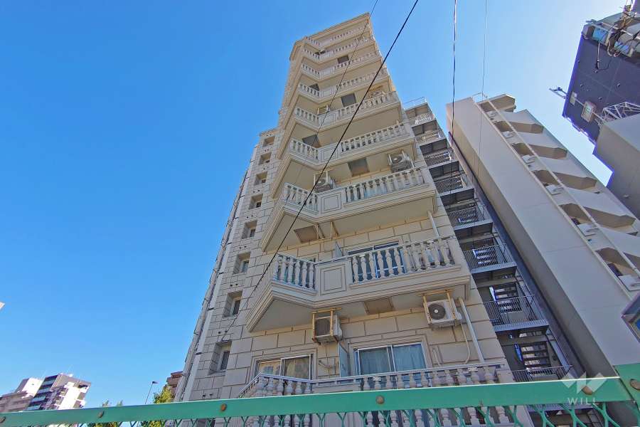 キクエイパレス戸越の外観（北側から）