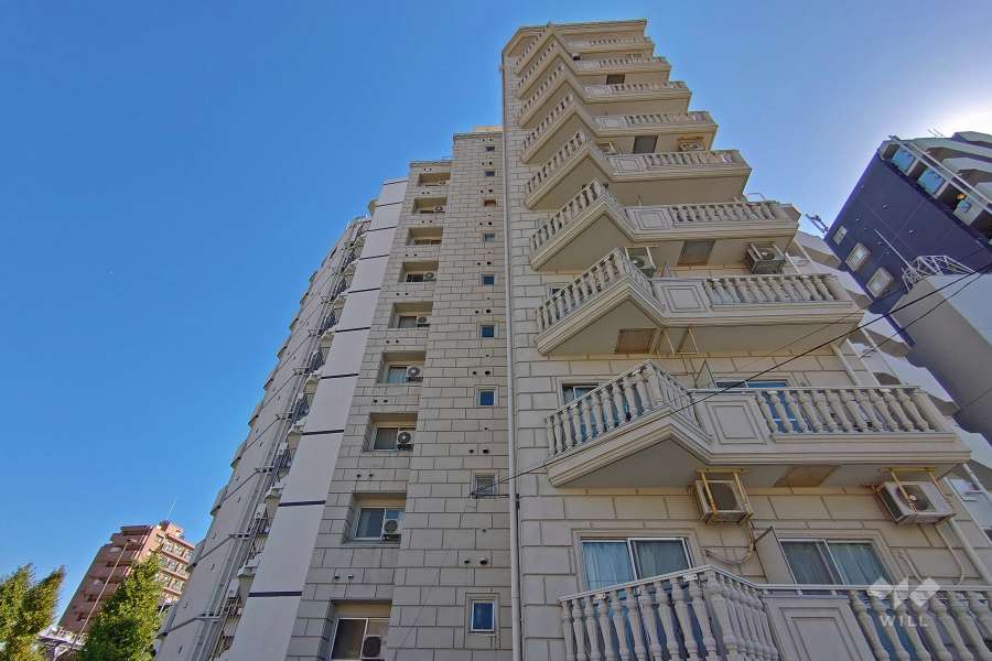 キクエイパレス戸越の外観（東側から）